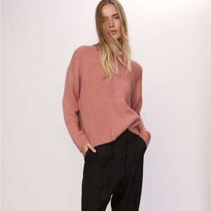 Zara STRAIGHT KNIT SWEATER
